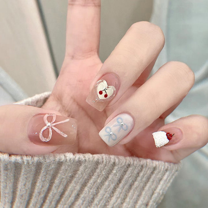 Acrylic Stiletto Press-On Nails Bowlift