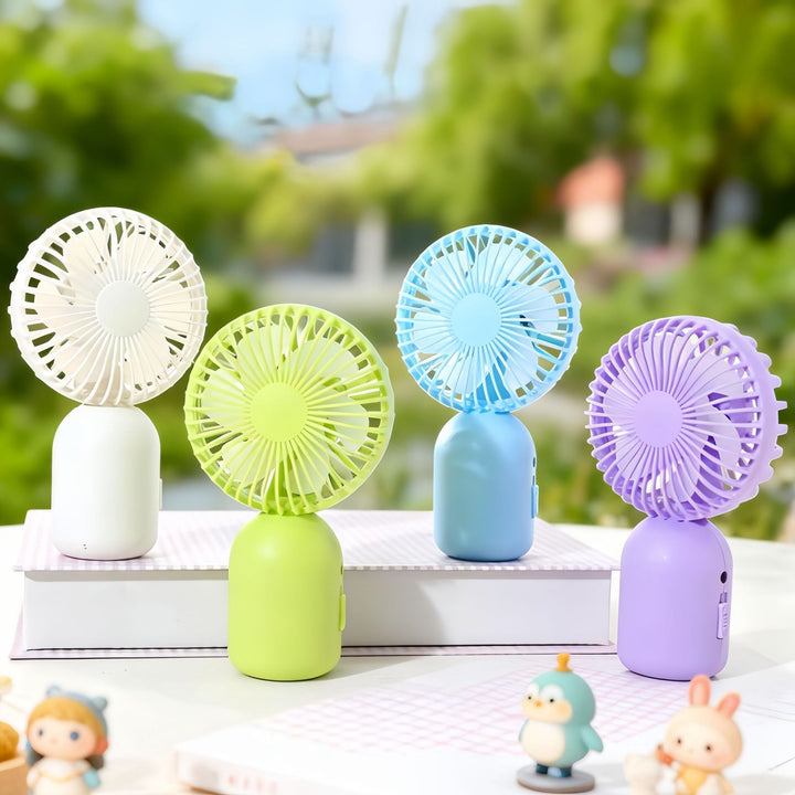 Women portable mini fan with flexible design Bowlift