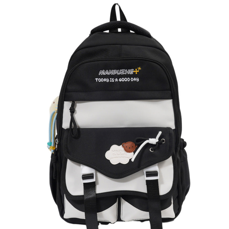 Children's Playful Character Design School Backpack Bowlift