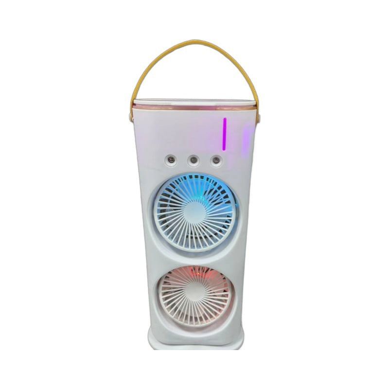 Double-Ended Spray Fan: Portable Air Cooler | Bowlift