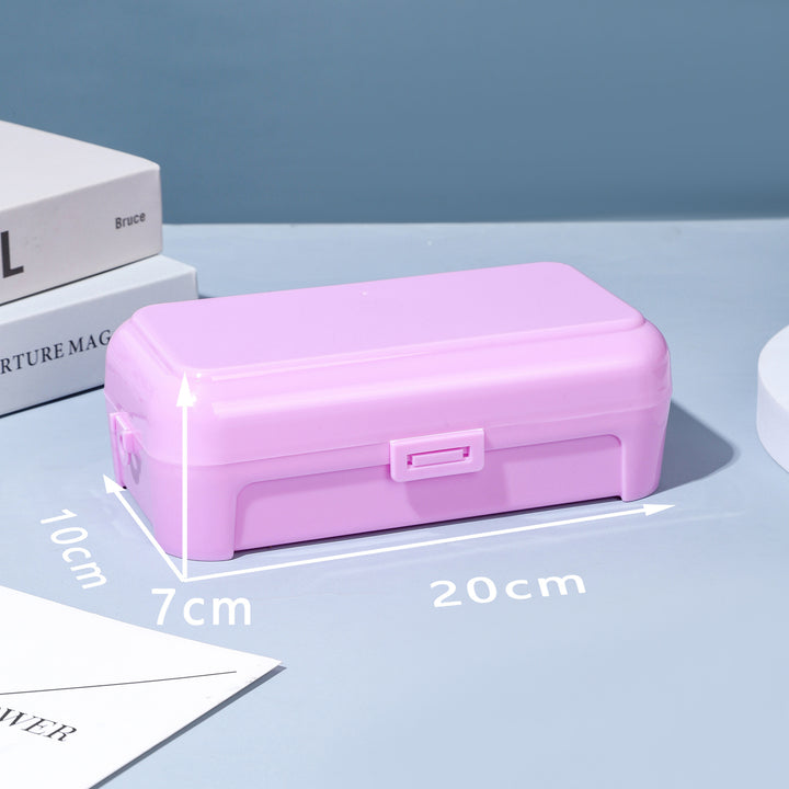 Clear Multi-Compartment Organizer Box Bowlift