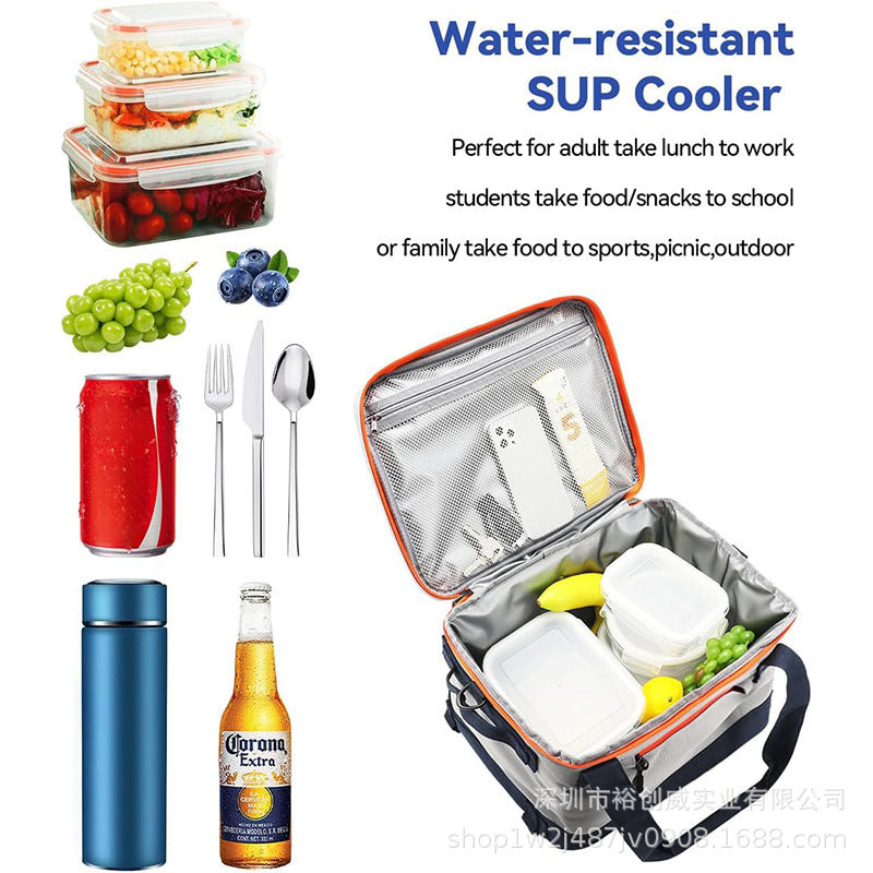 Insulated Food and Beverage Cooler Bag Bowlift