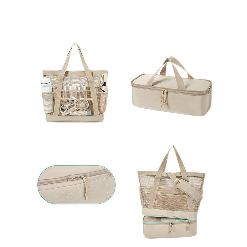 Durable cooler bag with practical removable inner compartment Bowlift