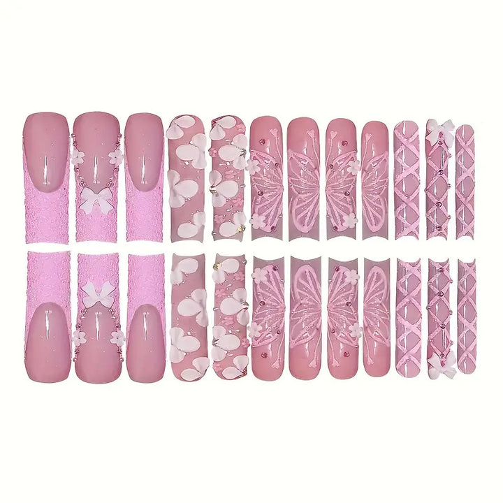 Decorative Artful Nail Extensions Bowlift