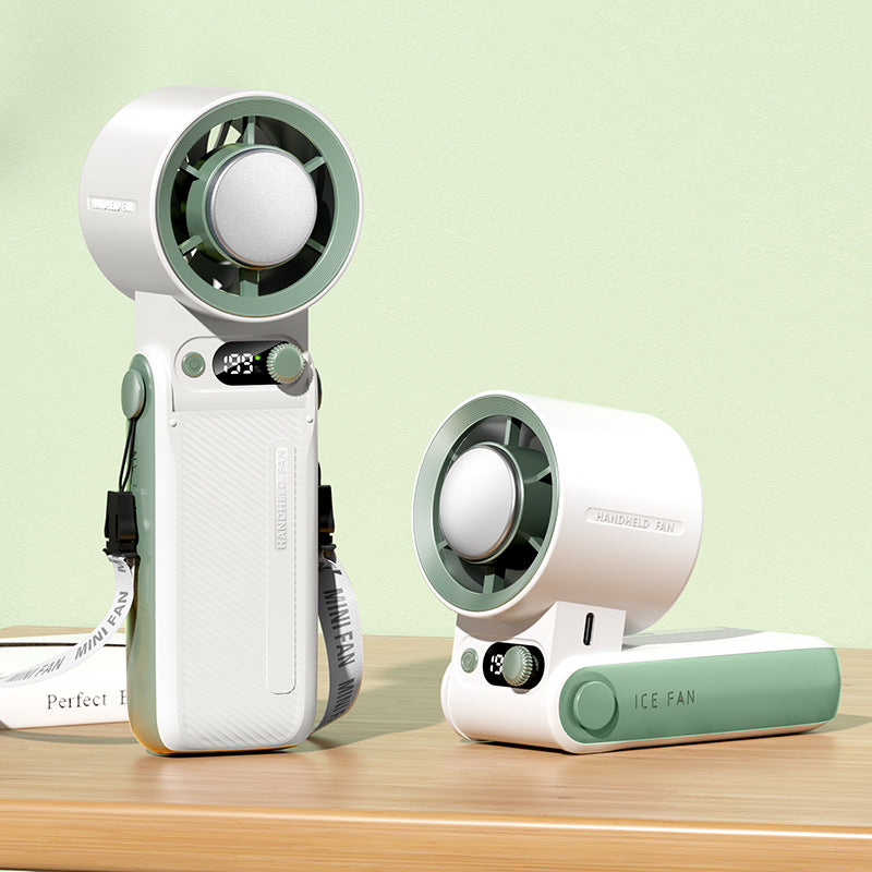 Compact Rechargeable Handheld Fan Bowlift
