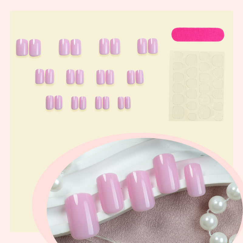 Press-On Nail Set with Smooth Gloss Finish Bowlift