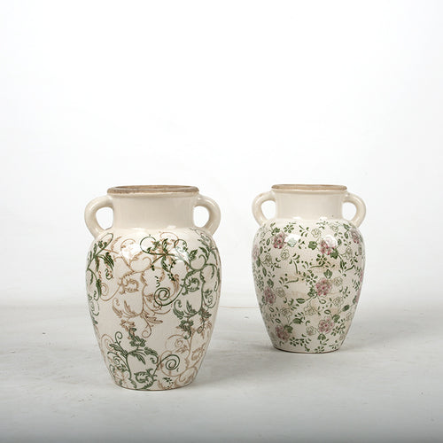 Floral ceramic vase Bowlift