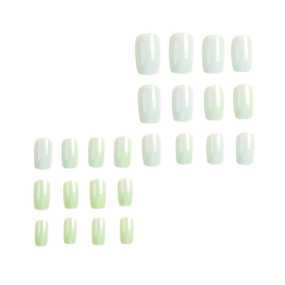 Premium Glossy Press-On Nail Extensions Bowlift