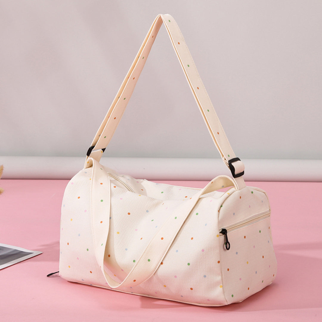 Sporty shoulder bag with unique star pattern Bowlift