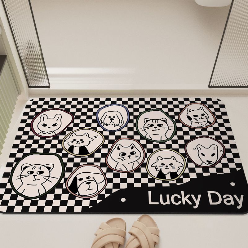 Cartoon-Inspired Bathroom Mat Bowlift