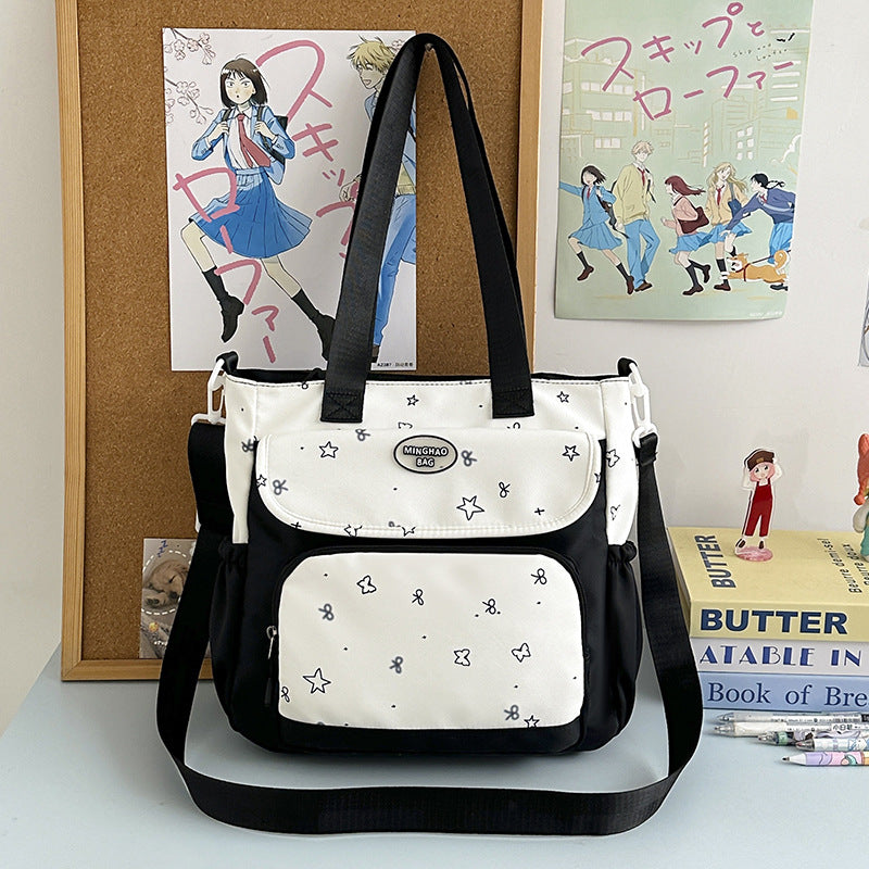 Multi-Pocket Casual Handbag Bowlift