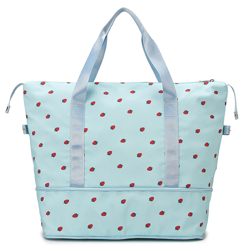 Fashionable Tote Bag with Fruity Design Bowlift