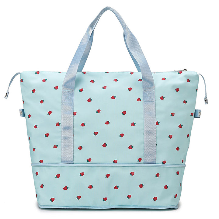 Fashionable Tote Bag with Fruity Design Bowlift