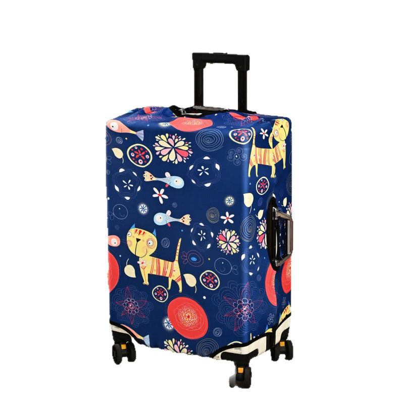Patterned Hard Shell Luggage Bowlift