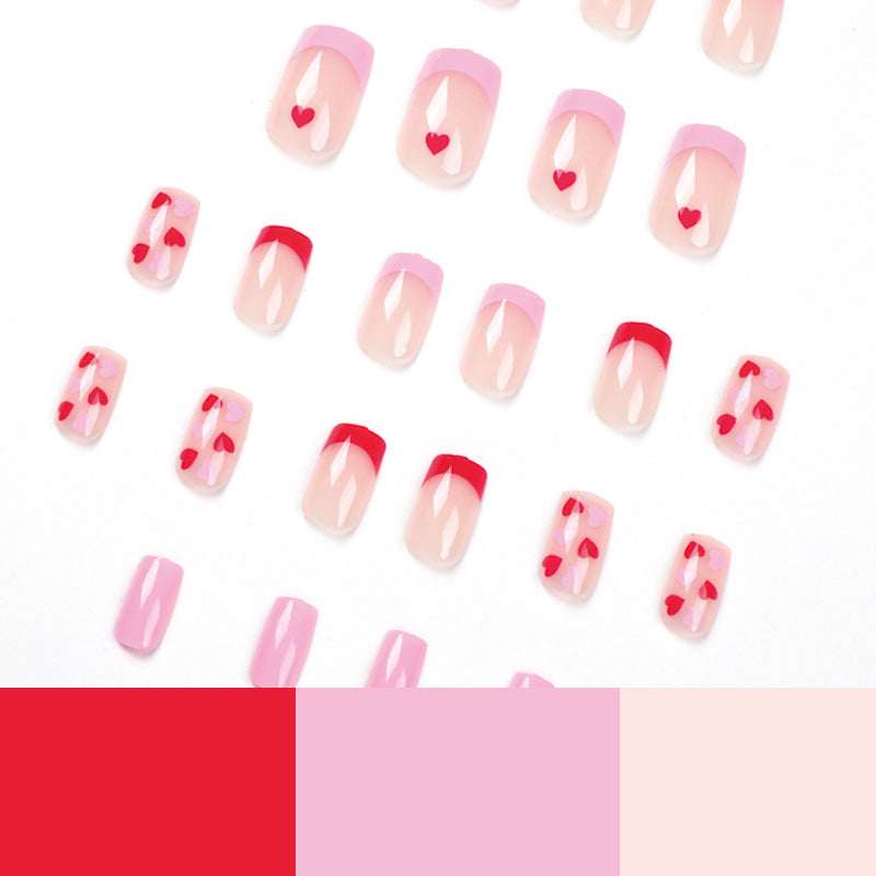 Artistic Nail Art with Heart Designs Bowlift