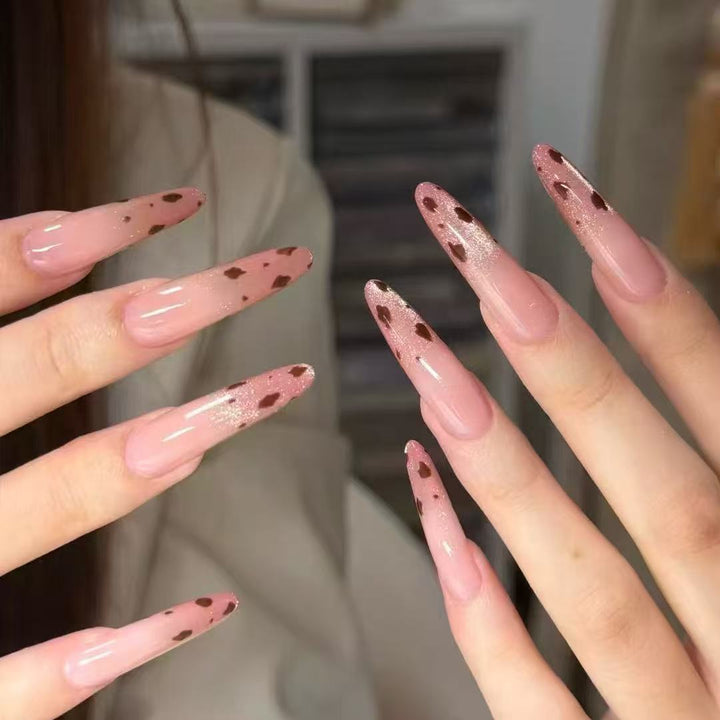 Artistic Long Stiletto Nail Enhancements Bowlift