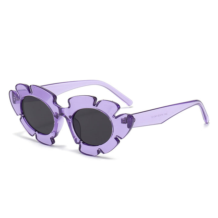 Women's flower-shaped sunglasses with high-quality UV protection Bowlift