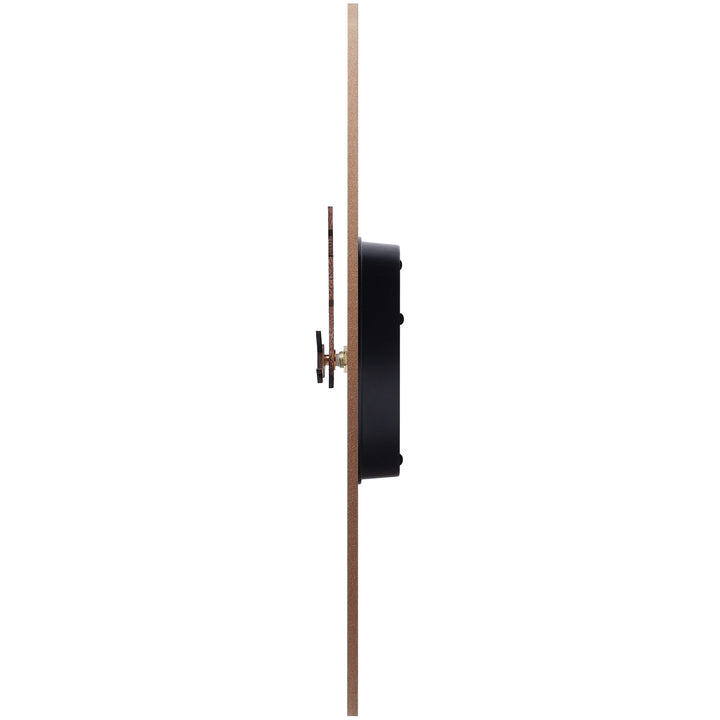 Wall clocks made from untreated wood Bowlift