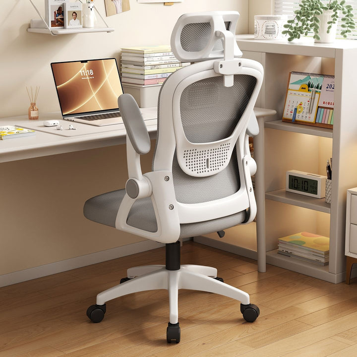 Ergonomic office chair with adjustable backrest Bowlift
