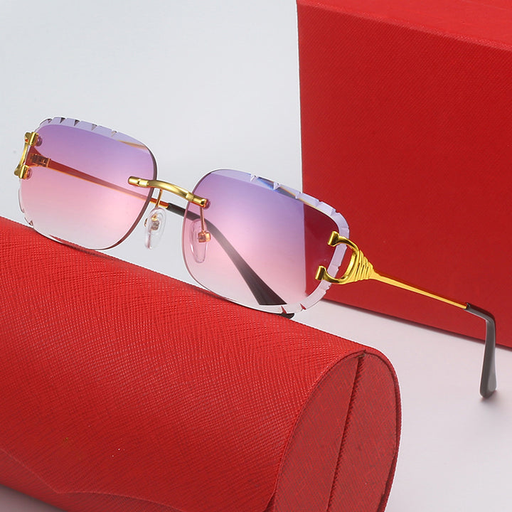 Ladies Designer Sunglasses with uniquely shaped frame and UV protection Bowlift