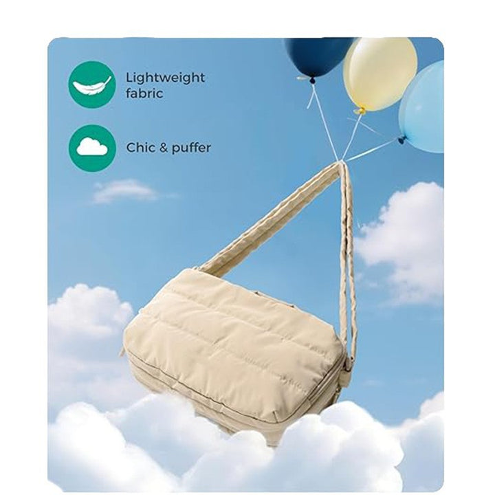 Multifunctional shoulder bag with separate compartment for personal items Bowlift