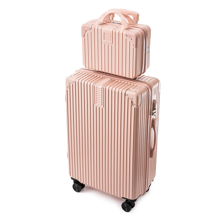 Men's Premium Dual-Layer Rolling Luggage Set Bowlift