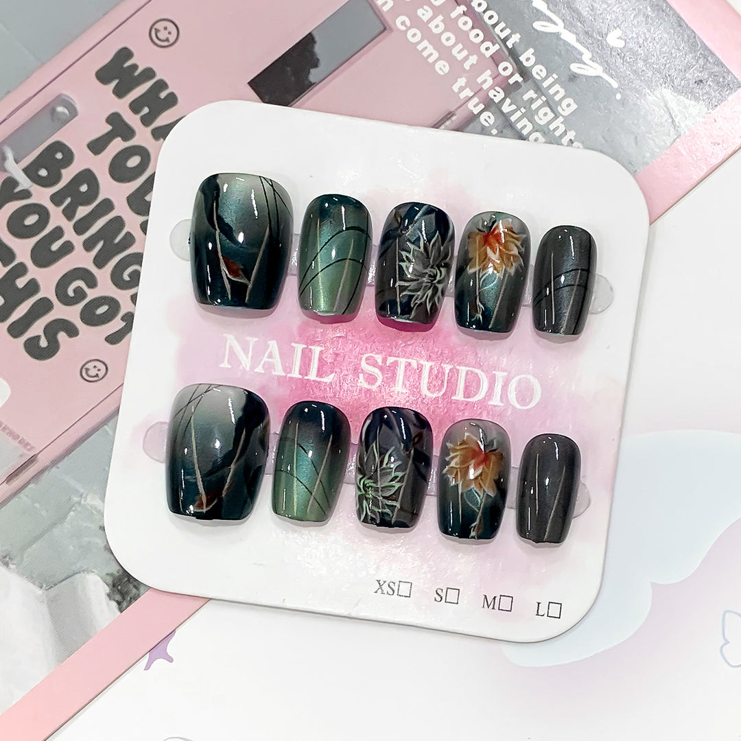 Creative and artistic nail art Bowlift