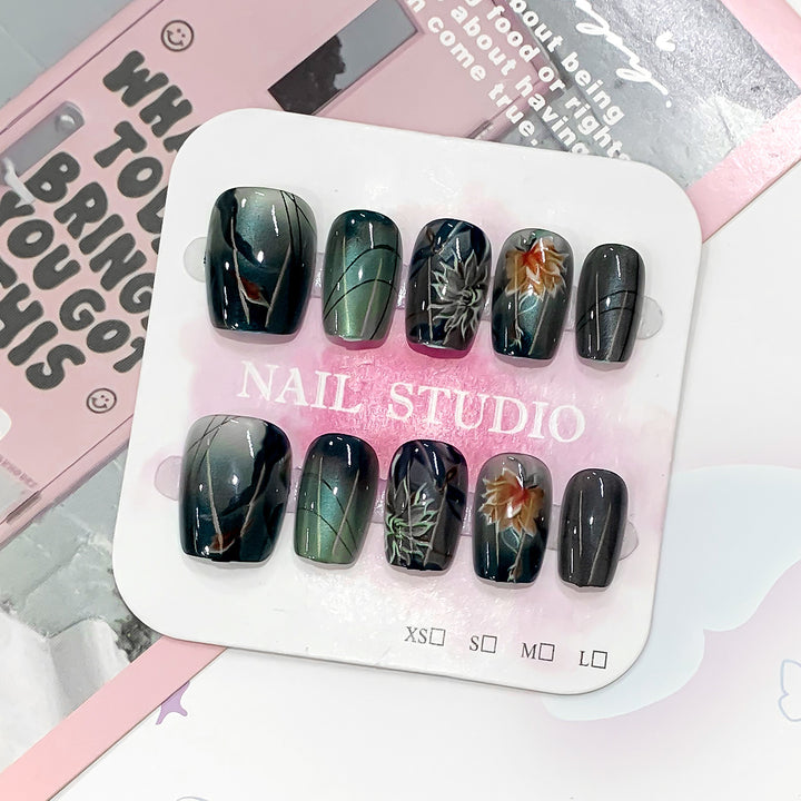 Creative and artistic nail art Bowlift