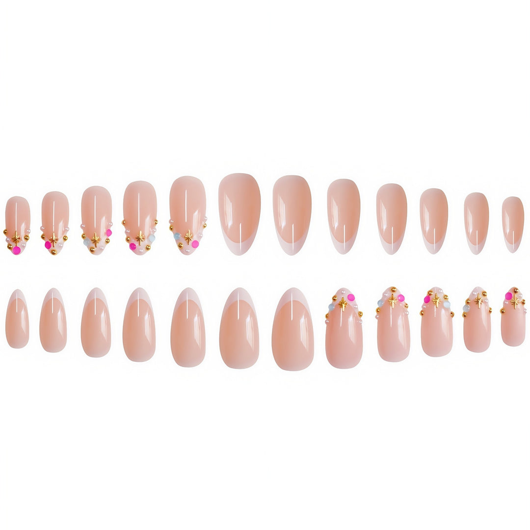Decorative Press-On Nail Art Set Bowlift