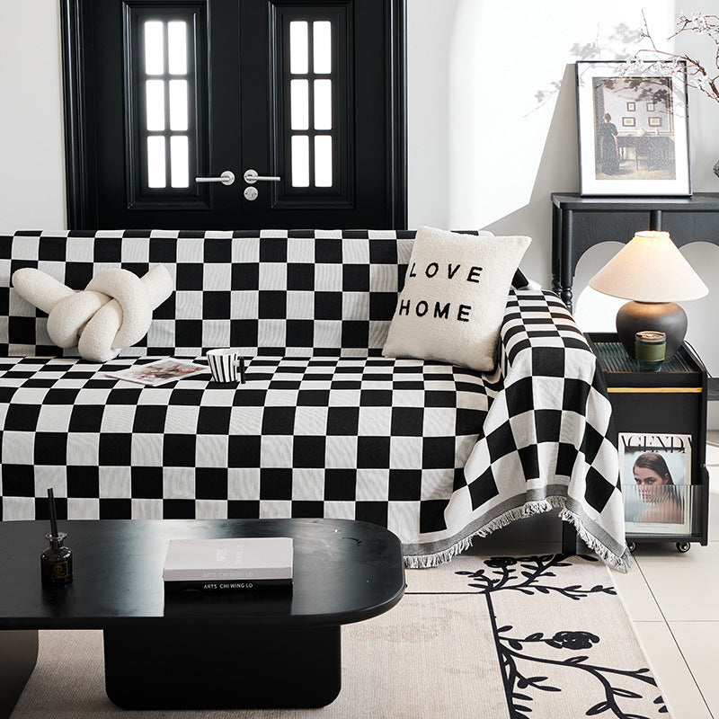Checkerboard Throw Blanket