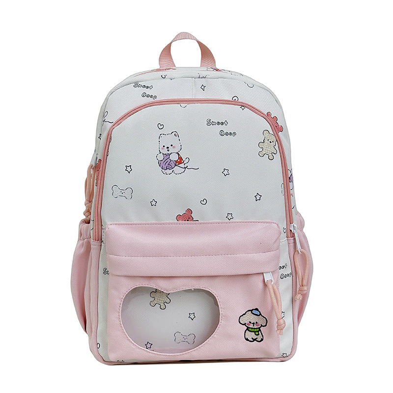 Music-Themed Multi-Compartt Backpack Bowlift