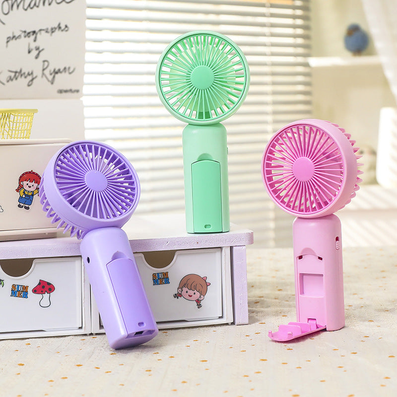 Ladies Portable USB Hand Fan with Cute Design Bowlift