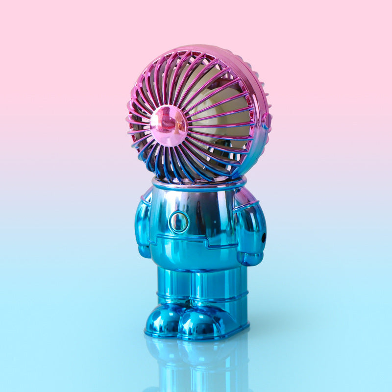 Retro-Inspired Mini Desk Fan Bowlift