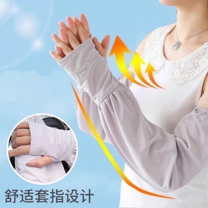 Ladies UV Protection Sun Sleeves Bowlift