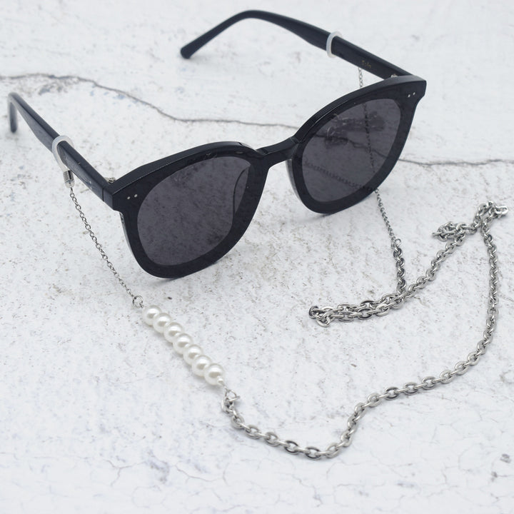 Elegant Pearl Bead Eyewear Holder Chain Bowlift