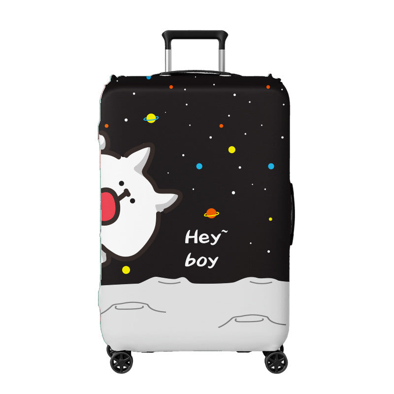 Women Suitcase Cover with Floral Patterns Bowlift