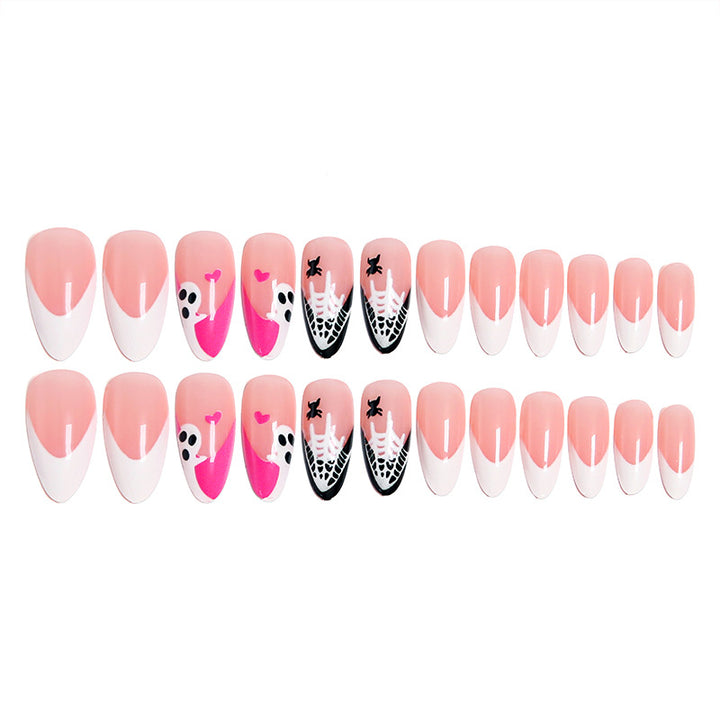 Halloween-themed artificial nails Bowlift