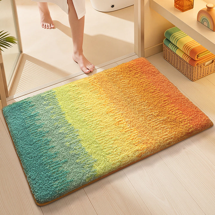 Vibrant Ombre Bath Mat Bowlift