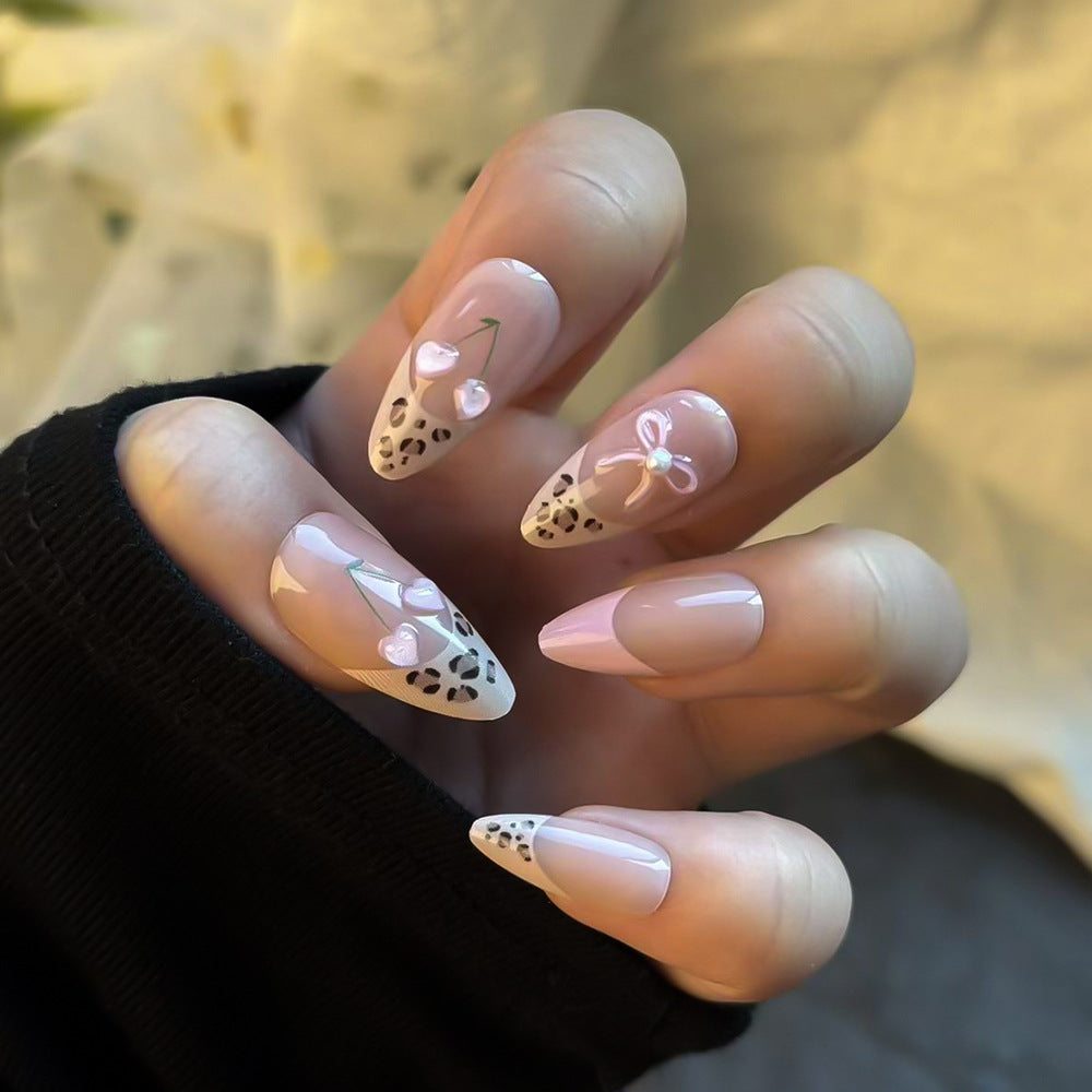 Artistic Press-On Nail Design Set Bowlift
