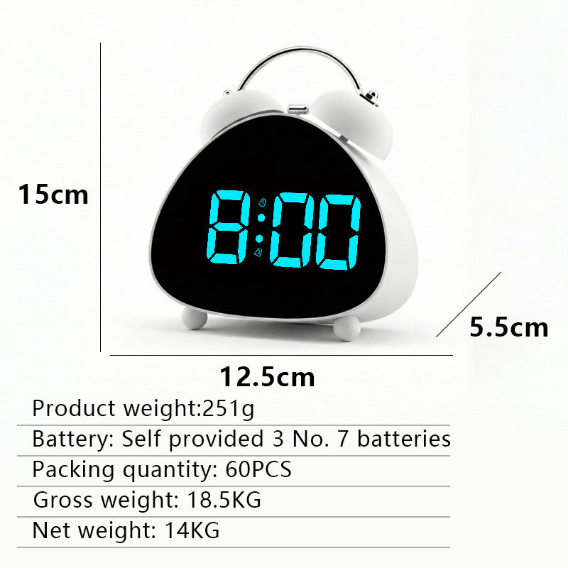 Digital Radio Alarm Clock Bowlift