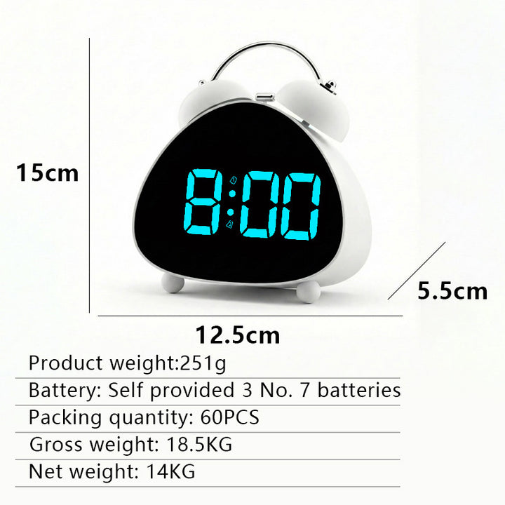 Digital Radio Alarm Clock Bowlift