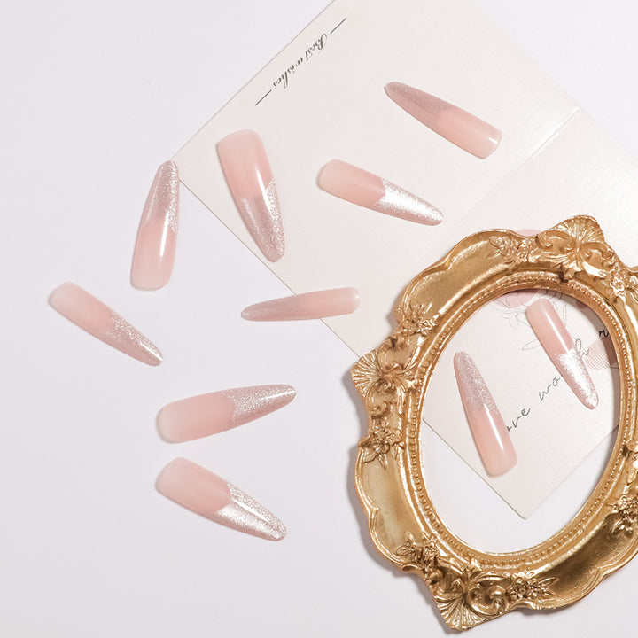 Premium Glamourous Stiletto Press-On Nails Bowlift