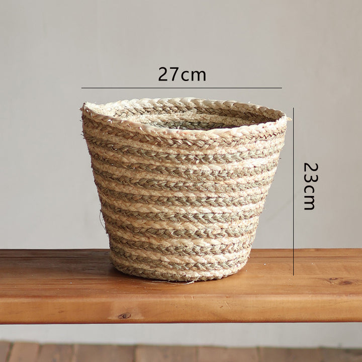 Handwoven storage basket Bowlift