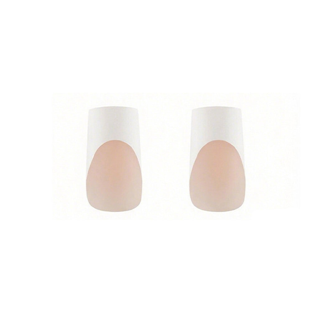 Modern French Tip Press-On Nails Bowlift