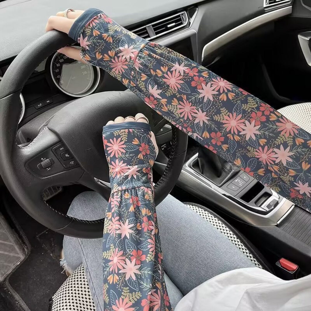 Ladies UV Protection Sun Sleeves Bowlift