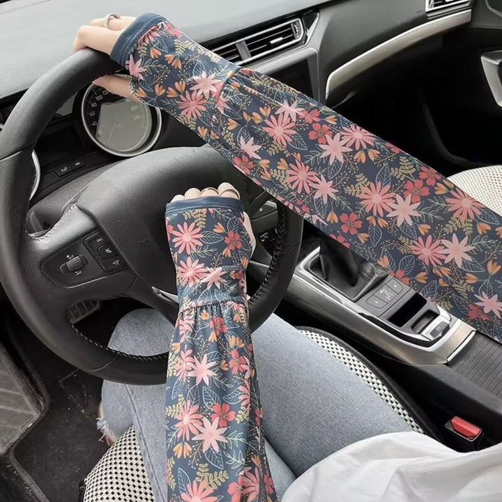 Ladies UV Protection Sun Sleeves Bowlift