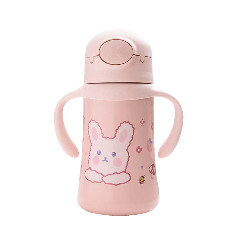 Ladies Insulated Children’s Water Bottle in Playful Animal Design Bowlift