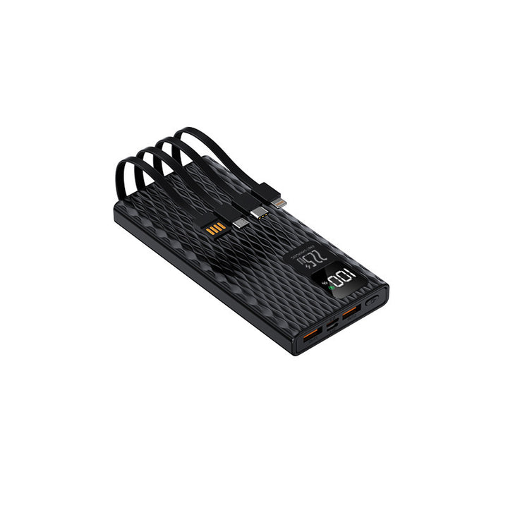 High-performance power bank with smart charging technology and digital display Bowlift