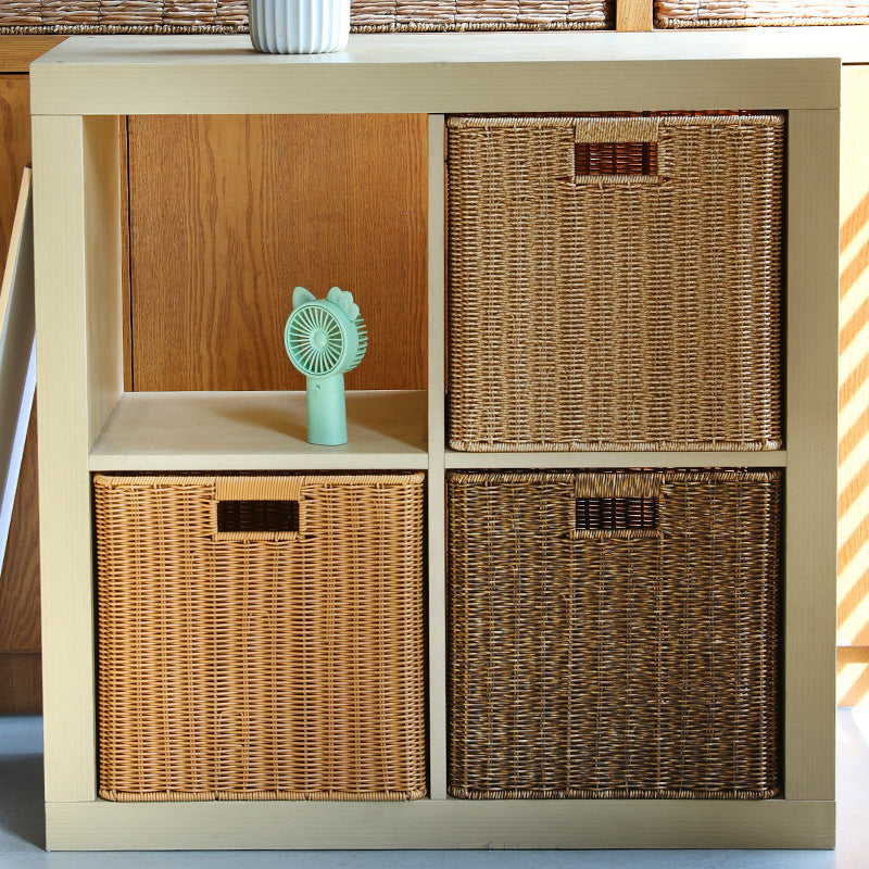 Unisex Spacious Storage Basket made of Woven Natural Material Bowlift