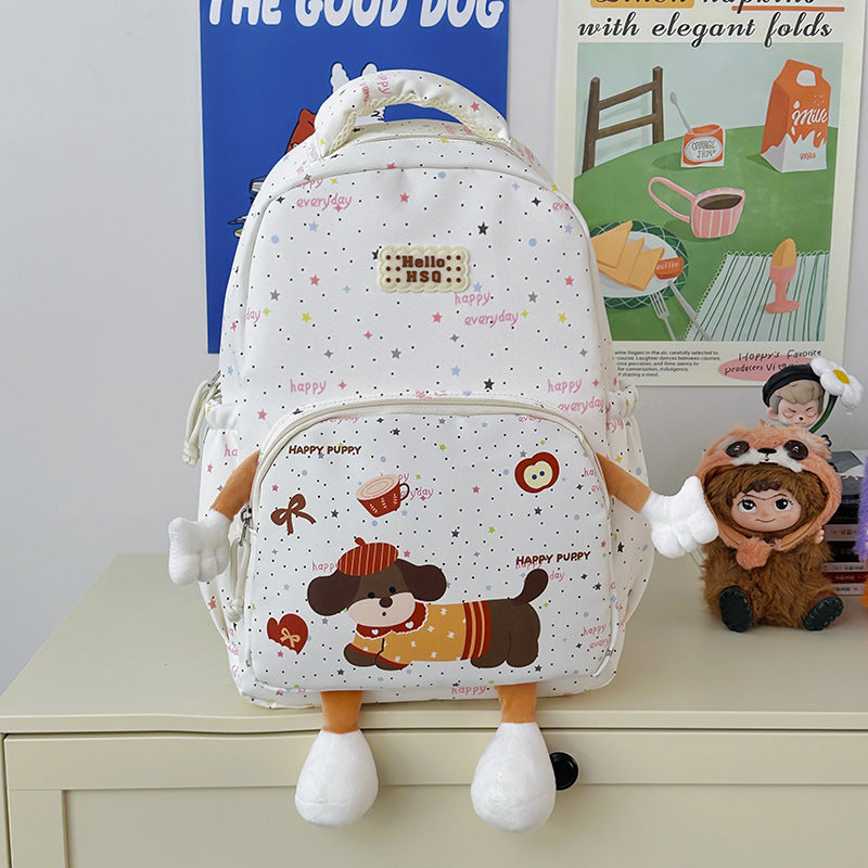 Plush Penguin-Themed Backpack